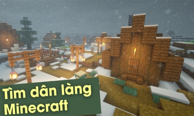 Lệnh tìm làng trong Minecraft Cách dùng và các lỗi thường gặp
