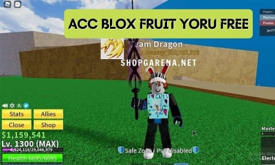 Acc Blox Fruit miễn phí, tổng hợp acc max level full 2024