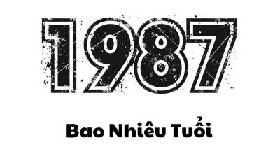 1987 bao nhiêu tuổi? Mệnh gì? Khắc và hợp với màu gì?