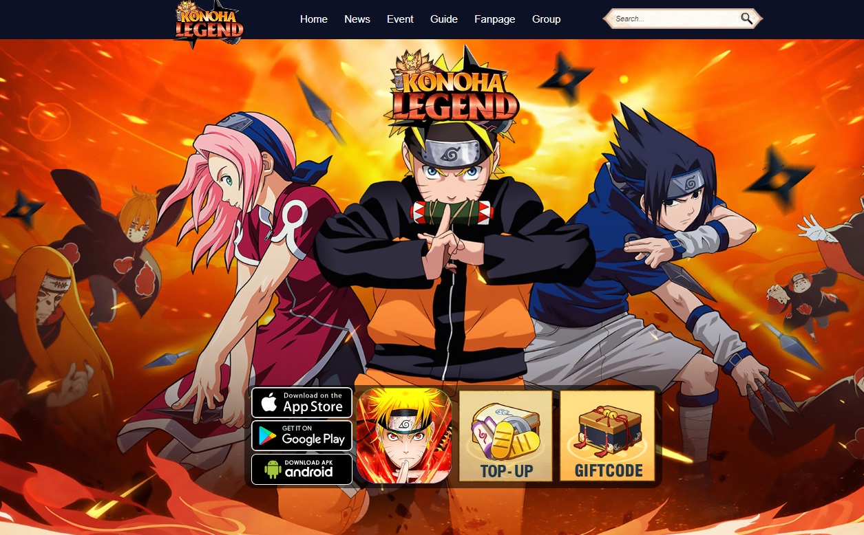 code konoha legend of the ninja 5 jpg
